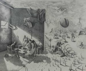The den of the man with hollow eyes