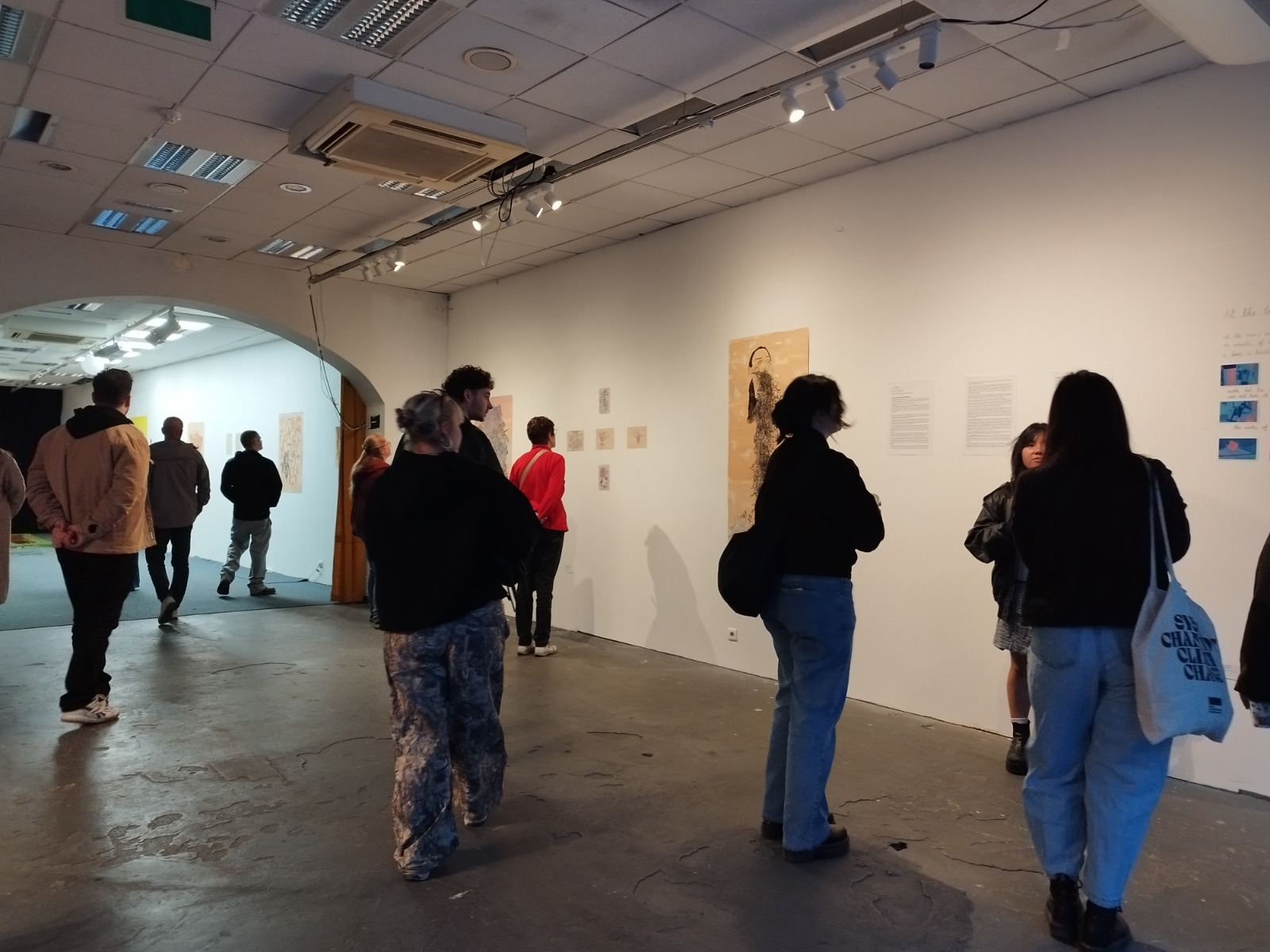 Pooneh Oshidari Presents LAND ESCAPE at Kunsten Nacht Hasselt, Belgium